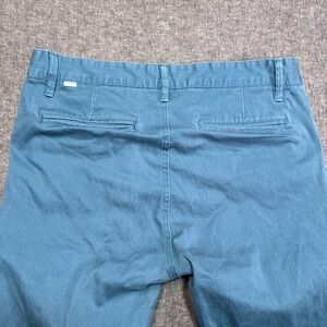 Altamont Chino Pants Mens 32x30 Blue Slim Fit Flat Front Skateboarding Beach